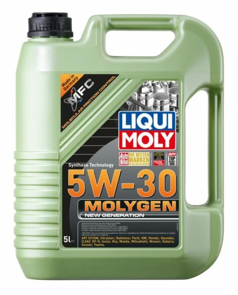Гидрокрекинговое масло Liqui Moly Molygen 5w-30