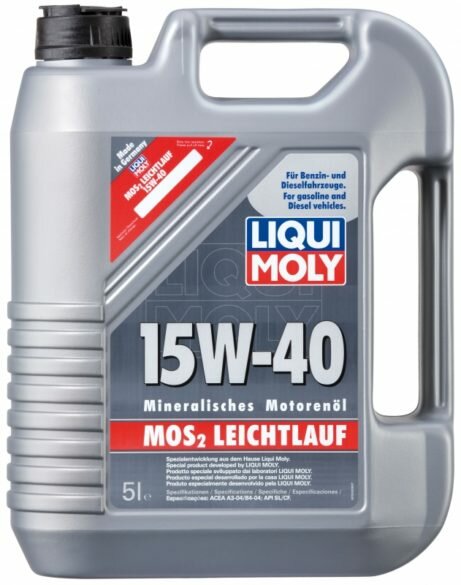 LIQUI MOLY MoS2 Leichtlauf 15W-40
