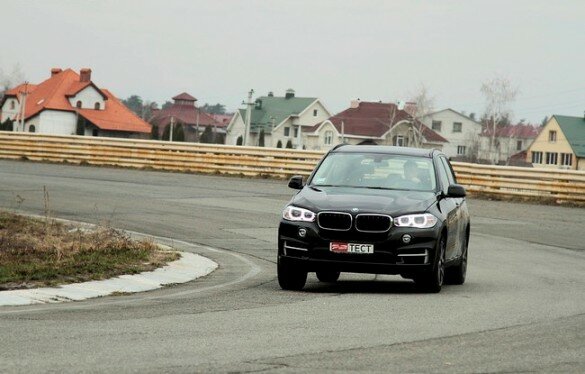 Тест-драйв BMW Х5 на треке
